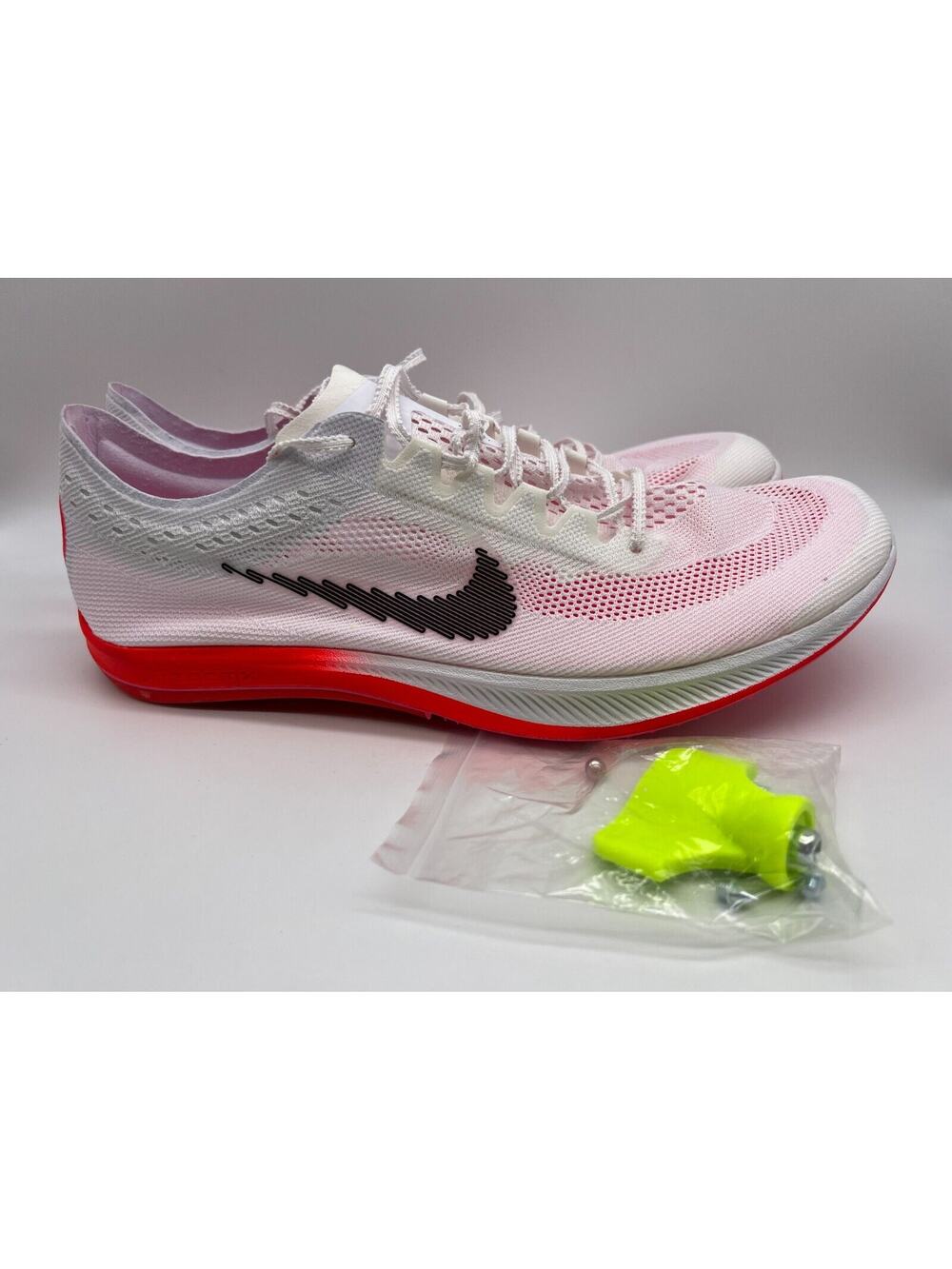 Nike ZoomX Dragonfly Rawdacious DJ5255 100 Sprint Spikes White Size 14 NEW